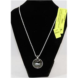 FATHER AND SON NECKLACE TO MY SON NEVER FORGET