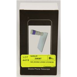 CELLPHONE ZOOM LENS 8 POWER NEW