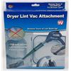 Image 1 : NEW DRYER LINT VAC ATTACHMENT
