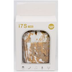 NEW i7S WIRELESS EARBUDS WITH CHARGING CASE