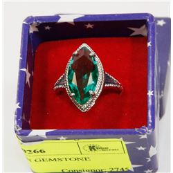 EGYPTIAN GREEN GEMSTONE VINTAGE STYLE