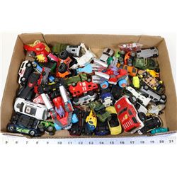 FLAT OF TOY CARS