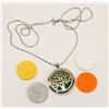Image 1 : NEW! ESSENTIAL OIL AROMATHERAPY DIFFUSER PENDANT