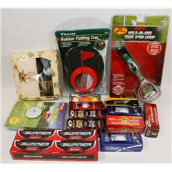 A LOT OF NEW GOLF ITEMS