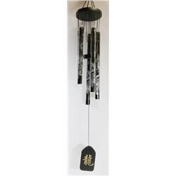 WOOD & METAL DRAGON WIND CHIME