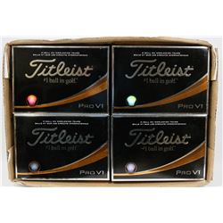 FLAT OF TITLEIST PRO V1 RECLAIMED GOLF BALLS.
