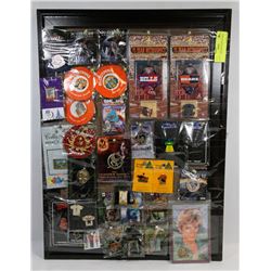 LARGE SEALED PIN DISPLAY NASA