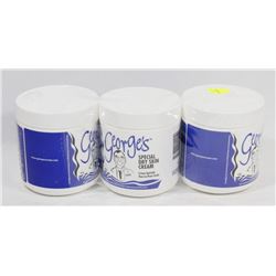 3 TUBS OF GEORGES SPECIAL DRY SKIN CREAM
