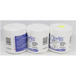 3 TUBS OF GEORGES SPECIAL DRY SKIN CREAM