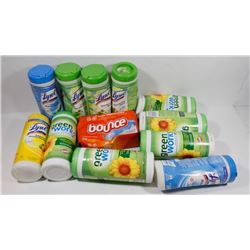 BAG OF ASSORTED DISINFECTING WIPES