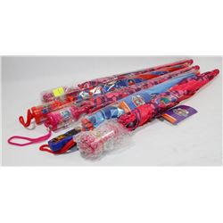 BUNDLE OF 5 KIDS UMBRELLAS