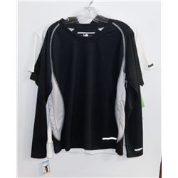 LOT OF 3 WOMANS SPORTS/BIKING TOPS SIZE SM/MED