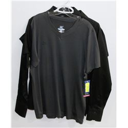 LOT OF 3 WOMANS SPORTS/ACTIVE WEAR SHIRTS