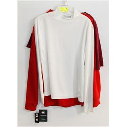 NEW LOT OF 3  YOUTH LARGE SHIRTS VARIOUS STYLES