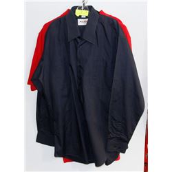LOT OF 3 MENS SIZE LARGE SHIRTS, INCLUDES WORK