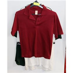 LOT OF 3 NEW SIZE LARGE MENS SHIRTS GOLF STYLE