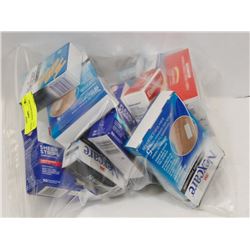 BAG OF ASSORTED BANDAGES