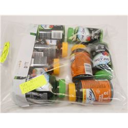 BAG OF ASSORTED ONE A DAY GUMMY MULTIVITAMINS.