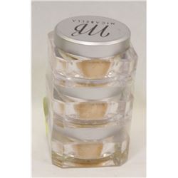THREE NEW MICABELLA HONEY MF-4 MINERAL FOUNDATION