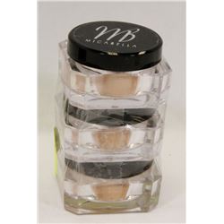 THREE NEW MICABELLA TOFFEE MF-3 MINERAL FOUNDATION