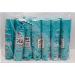 BAG OF ASSORTED L'OREAL DRY SHAMPOO.