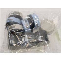 BAG OF ASSORTED L'OREAL HAIR STYLING PRODUCTS.