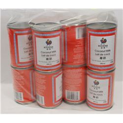 BAG OF ASSORTED ROOSTER COCONUT MILK.
