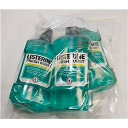 LOT OF 3 LISTERINE MOUTHWASH