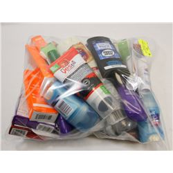 BAG OF ASSORTED INCLUDING DEODORANT AND MORE