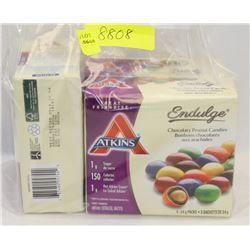 BAG OF 3 ATKINS CHOCOLATY PEANUT CANDIES
