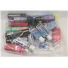 Image 1 : BAG OF ASSORTED TRAVEL SIZE HAIR AND SKIN PRODUCTS