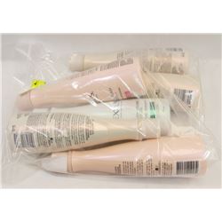 BAG OF ASSORTED NEXXUS SHAMPOOS AND CONDITIONERS.