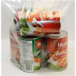 BAG OF ASSORTED PASTA SAUCES.