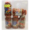 Image 1 : BAG OF ASSORTED PASTA SAUCE.