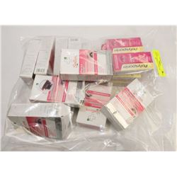 BAG OF ASSORTED PINK EYE TREATMENT.