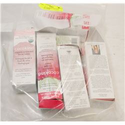 BAG OF ASSORTED COCO KIND FACIAL TONER.