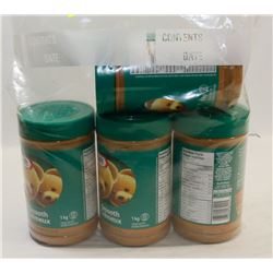 LOT OF 4 KRAFT PEANUT BUTTER SMOOTH.