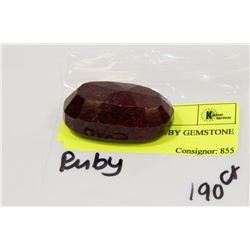 #31-NATURAL RED RUBY GEMSTONE 190CT