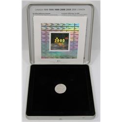 MILLENNIUM STAMP AND COIN SET IN CASE 2000