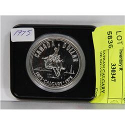 1975 CANADIAN CALGARY STAMPEDE SILVER DOLLAR