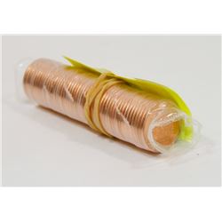 UNOPENED ROLL OF 1952-2002 PENNIES,