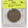 Image 1 : 1888 UNITED STATES MORGAN SILVER DOLLAR.