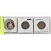 Image 1 : LOT OF 3 CANADIAN 50 CENT PIECES INCL. 2002
