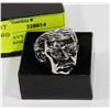Image 1 : NEW HEAVY SILVER TONE DONALD TRUMP RING