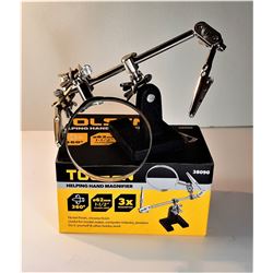 3)  TOLESEN HELPING HANDS MAGNIFIER