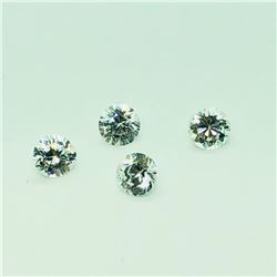 115) 4 PCS CUBIC ZIRCONIA