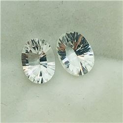 125) GENUINE WHITE TOPAZ