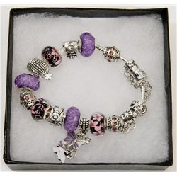 NEW! PANDORA STYLE CHARM BRACELET