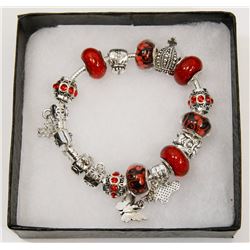 NEW! PANDORA STYLE CHARM BRACELET
