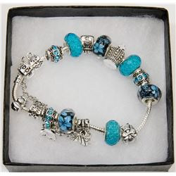 NEW! PANDORA STYLE CHARM BRACELET